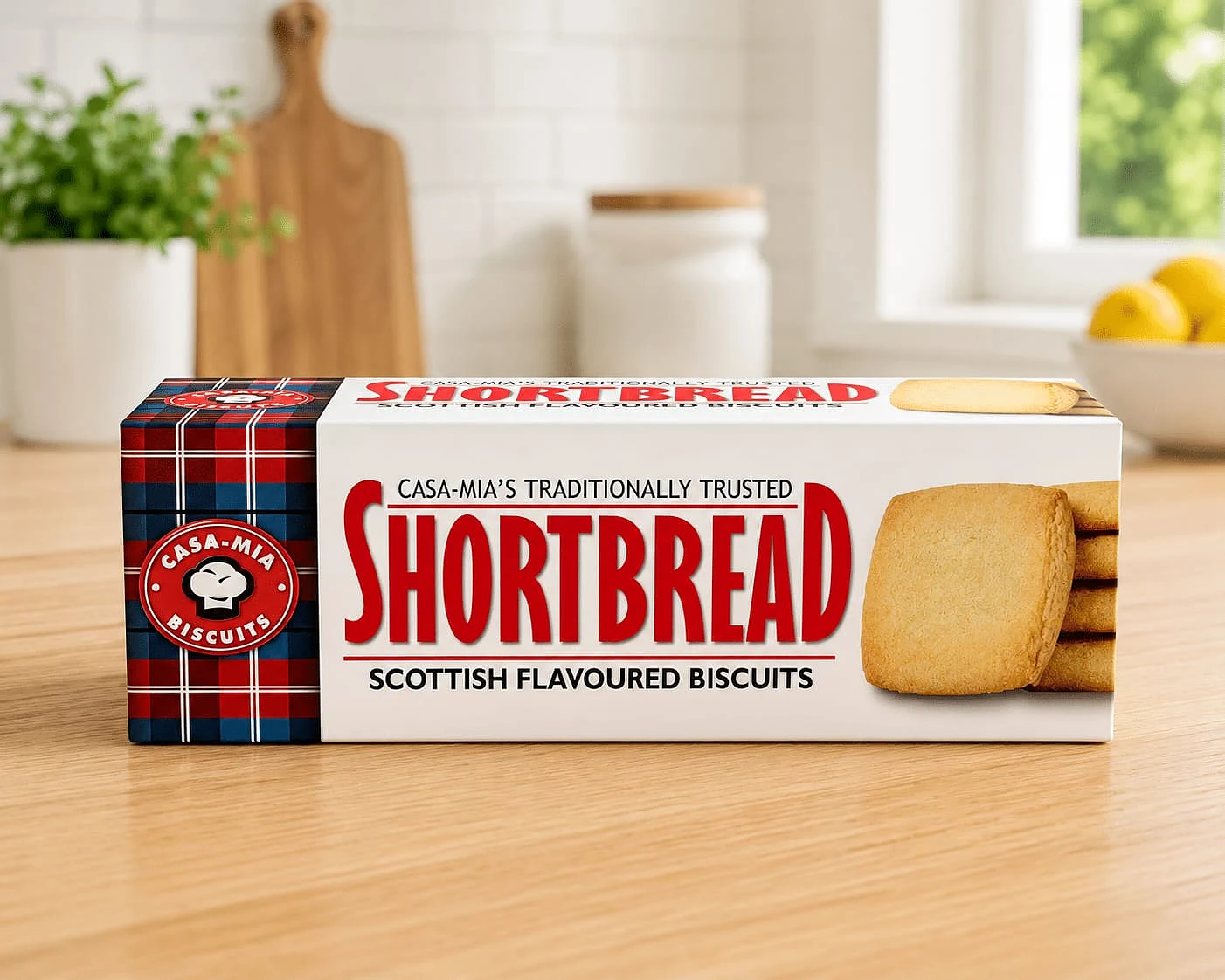 Casa-Mia Shortbread Scottish Flavoured biscuits